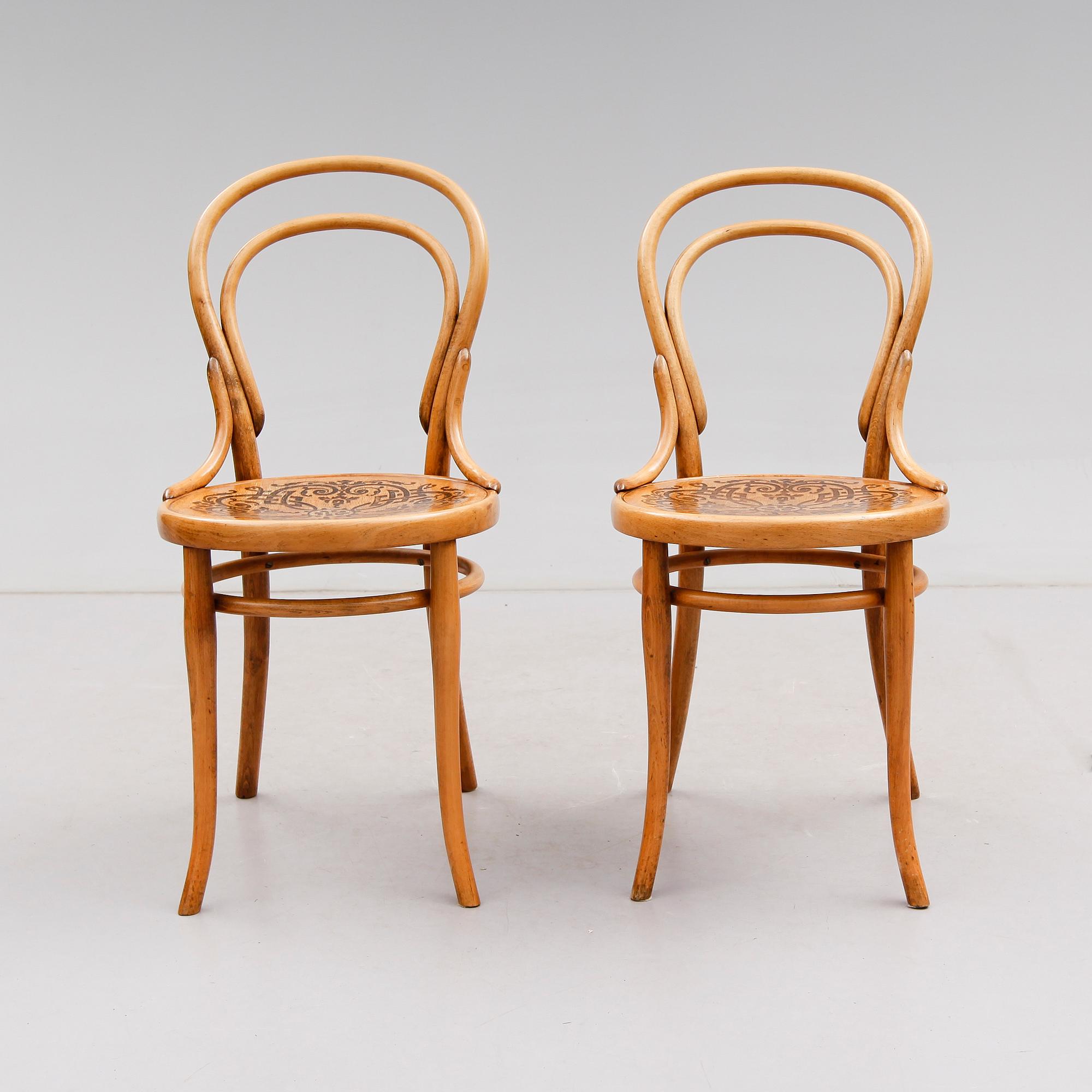 STOLAR, 2 st, Thonet, 1900-talets början.