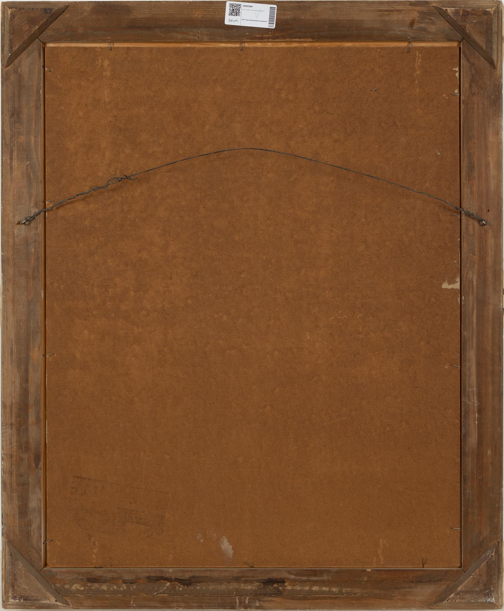 Erik Jerken, Still life with flowers.