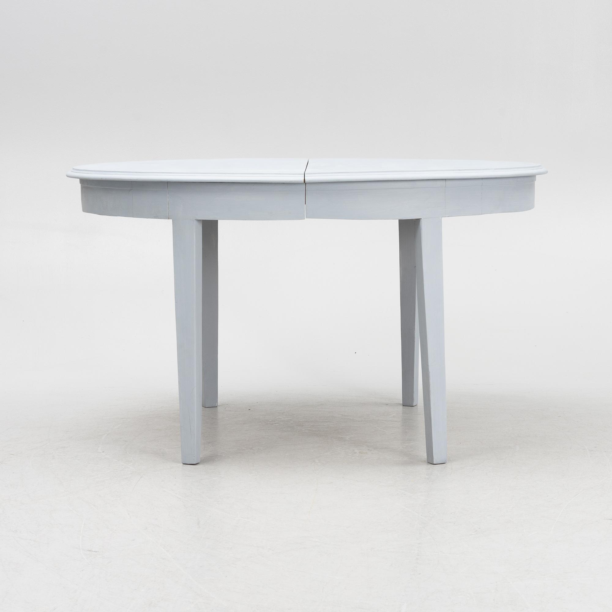 Matbord, 1900-talets första hälft.