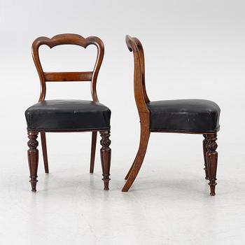 Stolar, 6 st, 1800-talets första hälft.