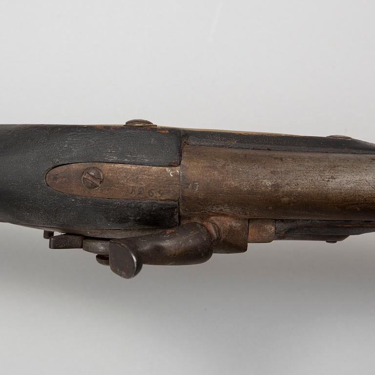 A Norwegian percussion gun 1774-1857 pattern.