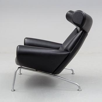 FÅTÖLJ, "Ox-chair",  Hans J Wegner, Erik Jörgensen, Danmark, modellen lanserad 1961.