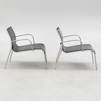 Stefano Giovanni, a pair of "Paso Doble low" armchairs, Magis,.