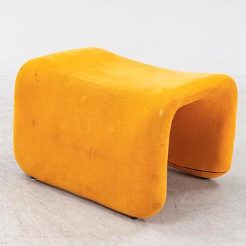 Jan Ekselius, a lounge chair with ottoman, 'Etcetera', JOC Möbler, Vetlanda, Sweden, 1970's.