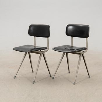 Friso Kramer & Wim Rietveld chairs 2 pcs "Result" second half of the 20th century.