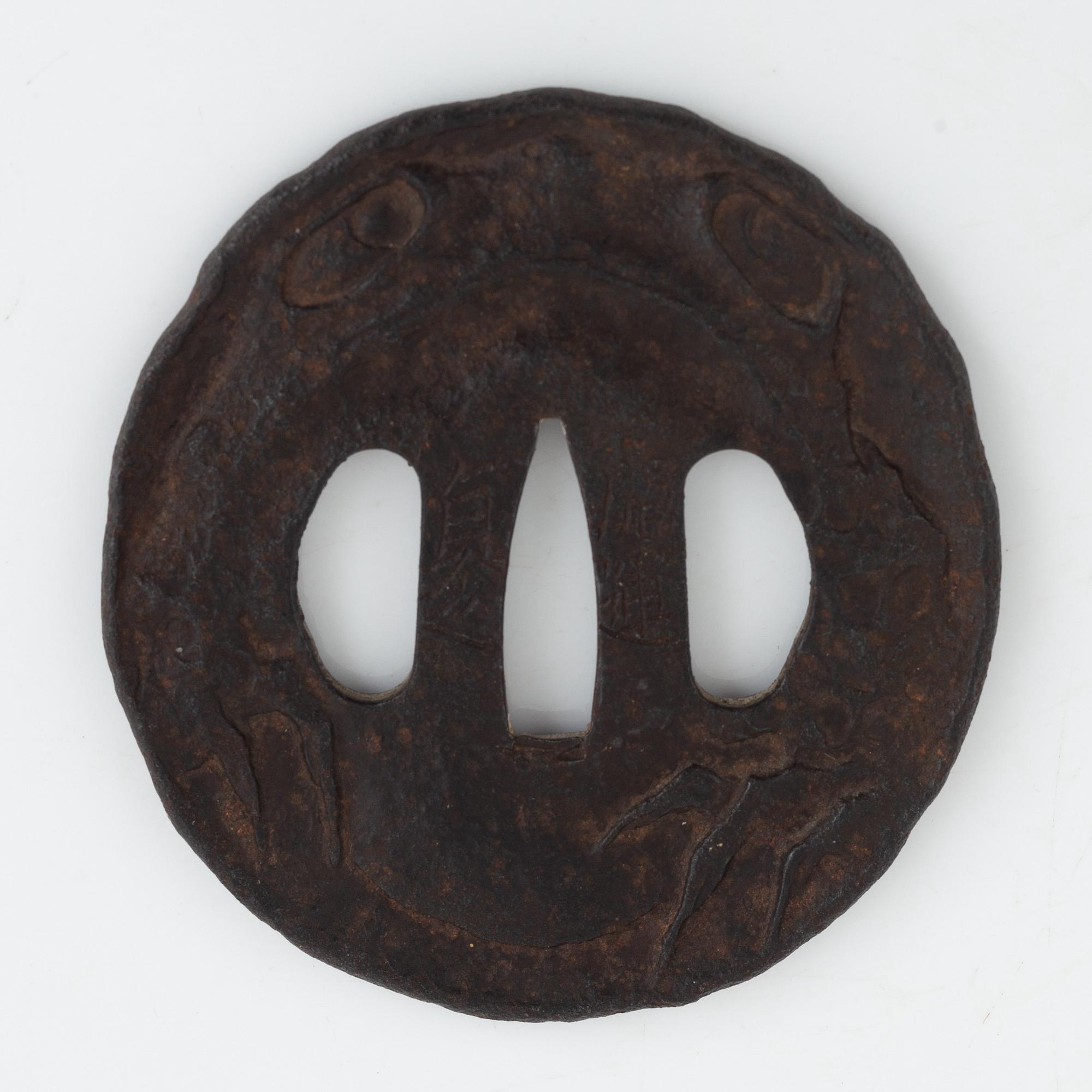 Tsuba, mei, Japan, 1700/1800-tal.