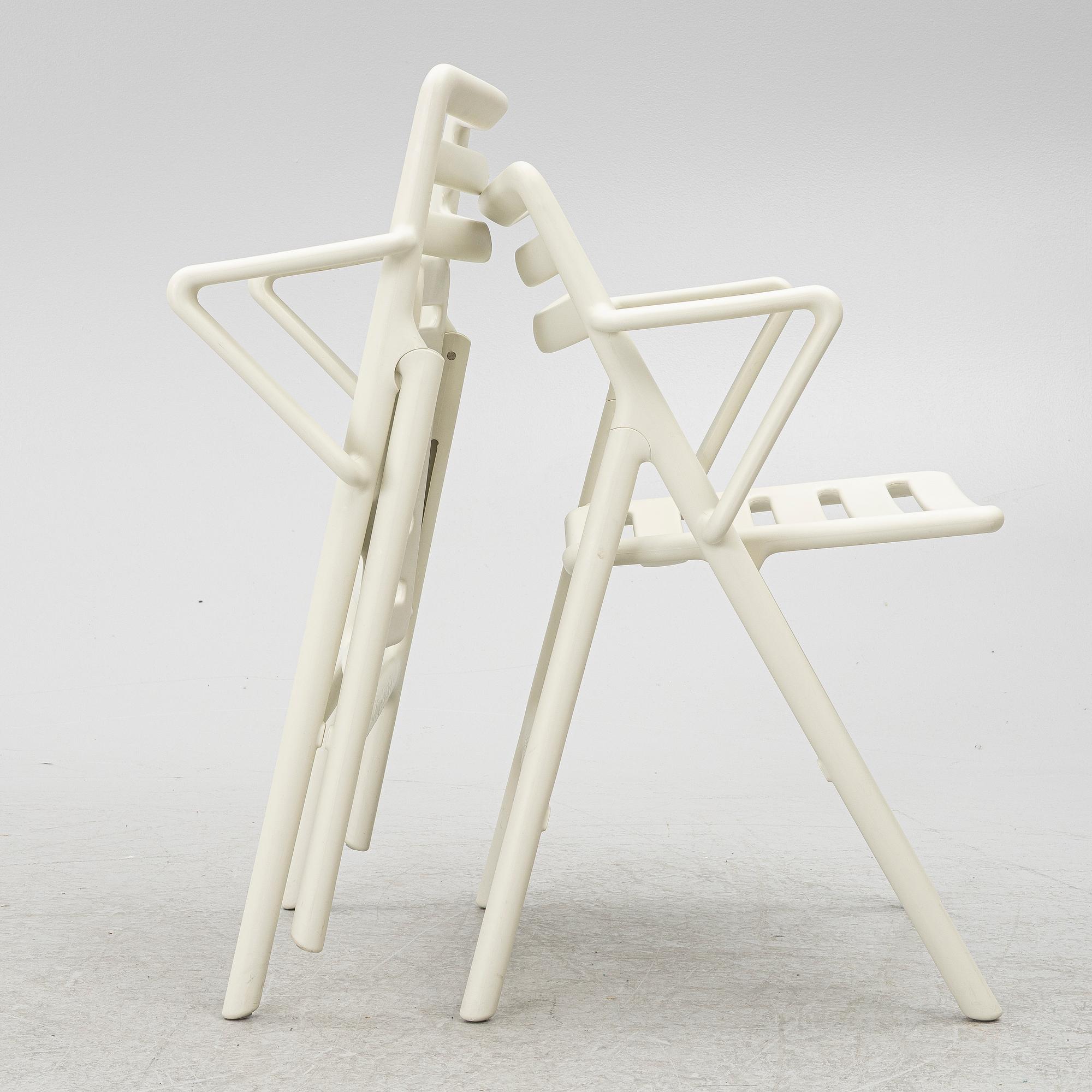 Jasper Morrison, stolar, 6 st, "Folding Air-Chair", Magis.