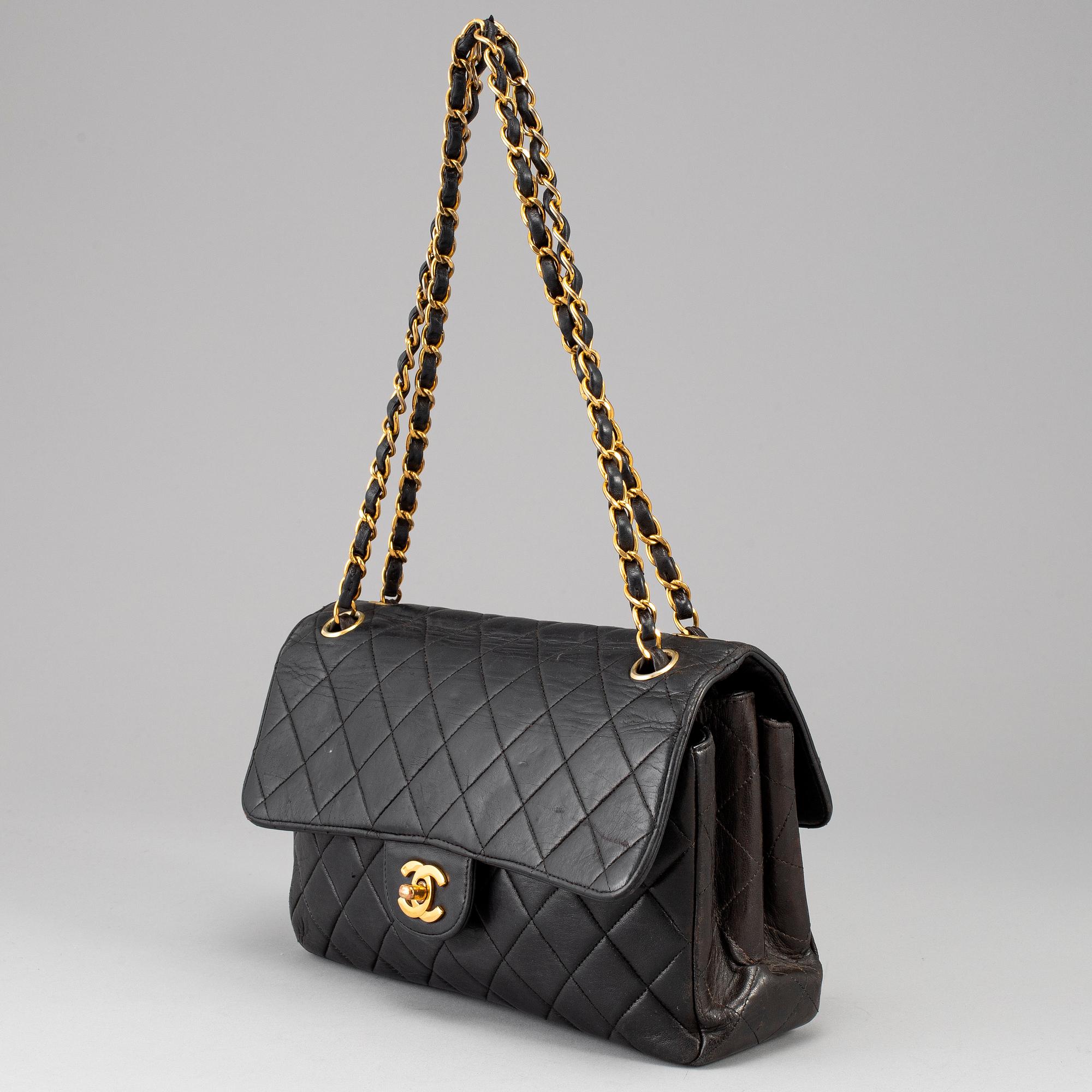 Chanel two sided flap bag discount
