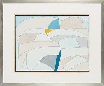 Göran Augustson, gouache, signed and dated -79.