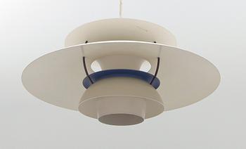 TAKLAMPA, "PH 5", Poul Henningsen för Louis Poulsen, Danmark.