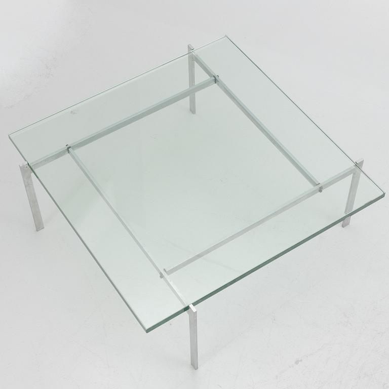 Poul Kjaerholm, a "PK-61" coffee table, E.Kold Chirstiansen, Denmark, second half of the 20th century.