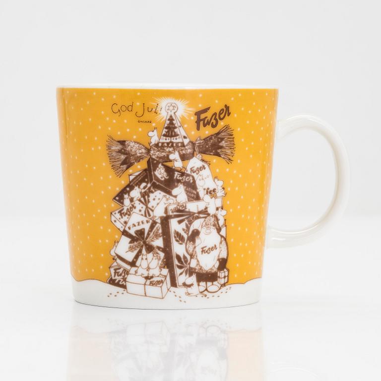 Muumin-mug, porcelain, 'Fazer Café', Moomin Characters, Arabia 2004, numbered 207/400.