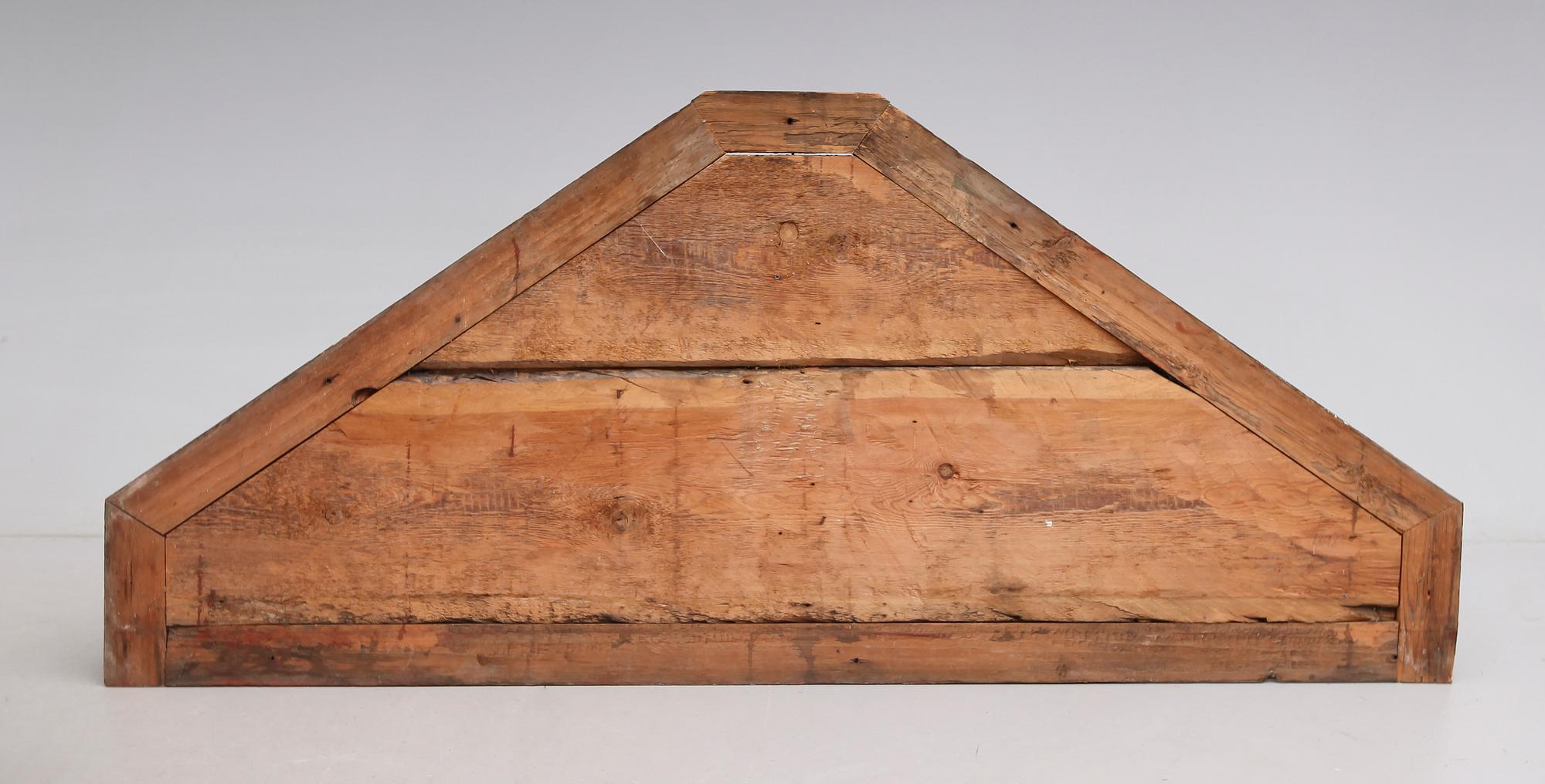 DÖRRÖVERSTYCKE, allmoge, 1800-talets första hälft.