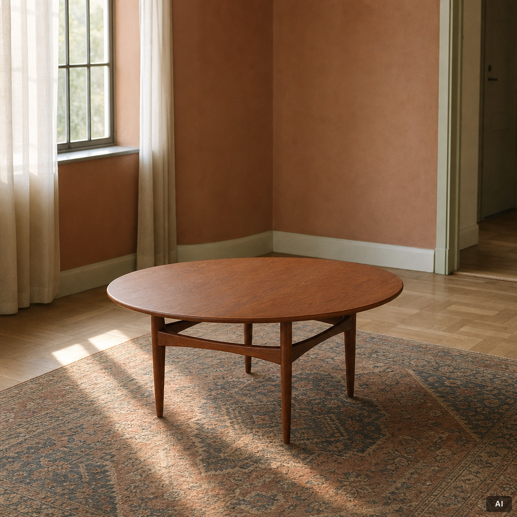 Karl Erik Ekselius, Coffee table, JOC, Vetlanda, 1960s.