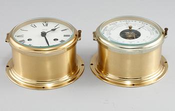 SKEPPSKLOCKA samt BAROMETER, Schatz, 1900-talets andra hälft.