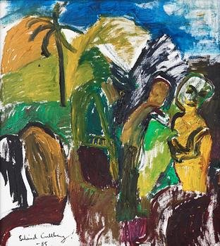 Erland Cullberg, Figures and palm.