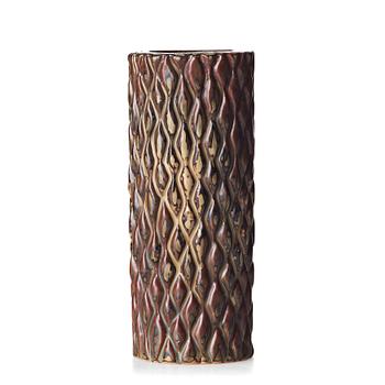 138. Axel Salto, a stoneware "Sung glaze budding style" vase, Royal Copenhagen, Denmark 1964.