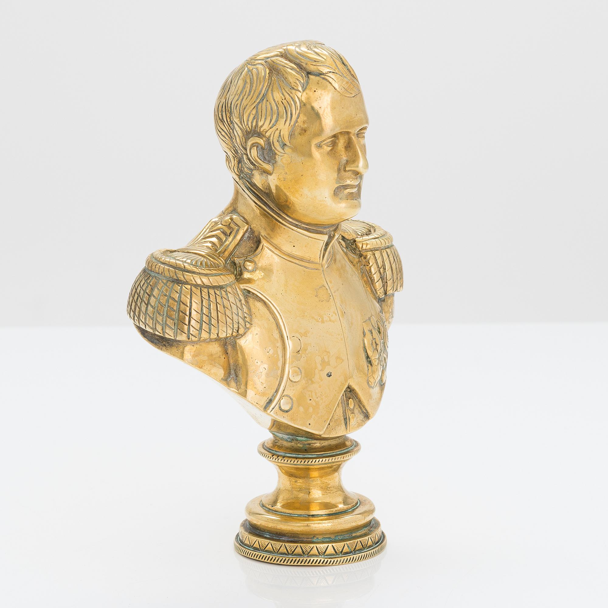 Skulptur, mässing, 1800-talets slut.