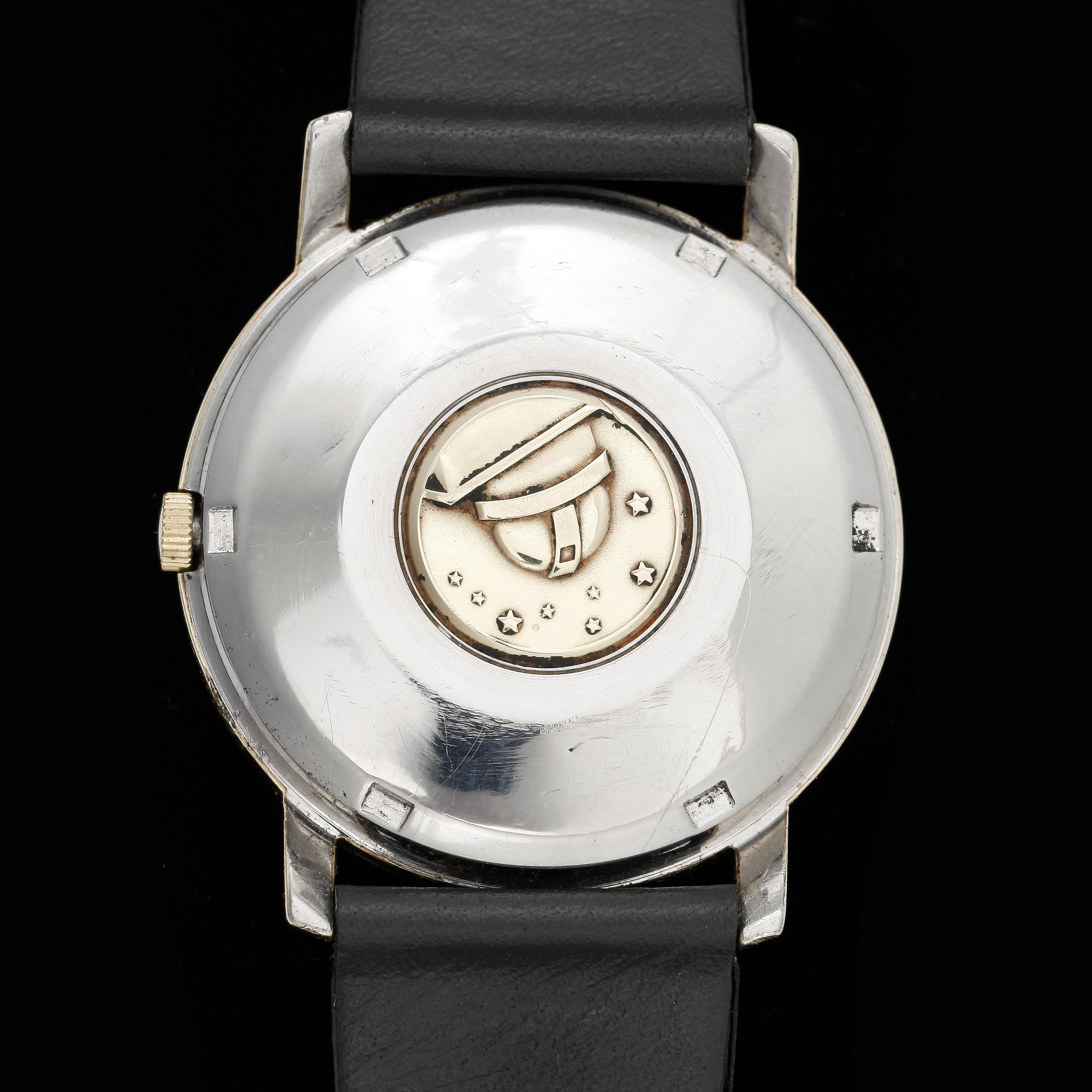 ARMBANDSUR, herr, Omega, "Constellation", automatisk, guld på stål.