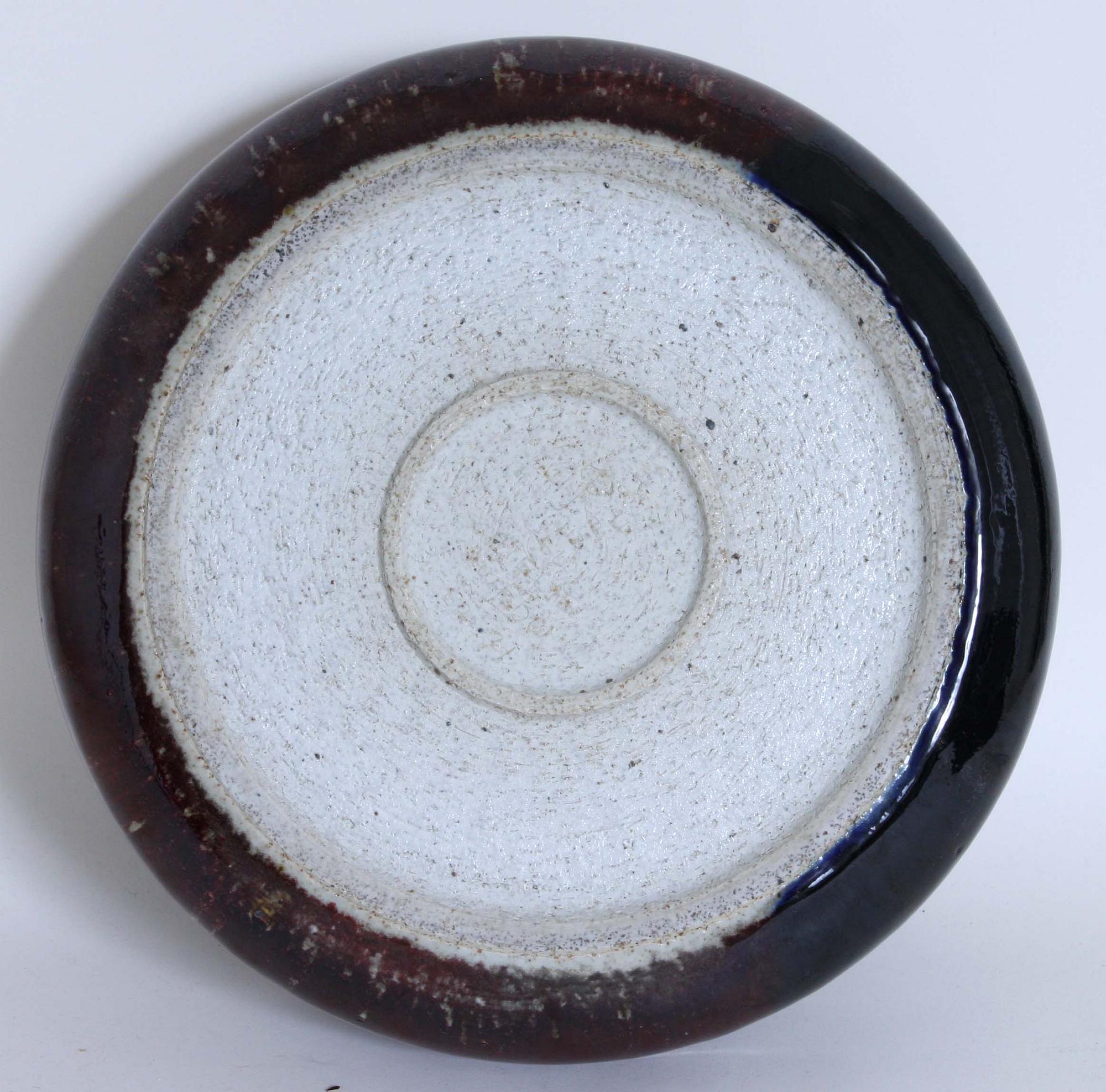 SKÅL, stengods, Sylvia Leuchovius, Rörstrand, sign.