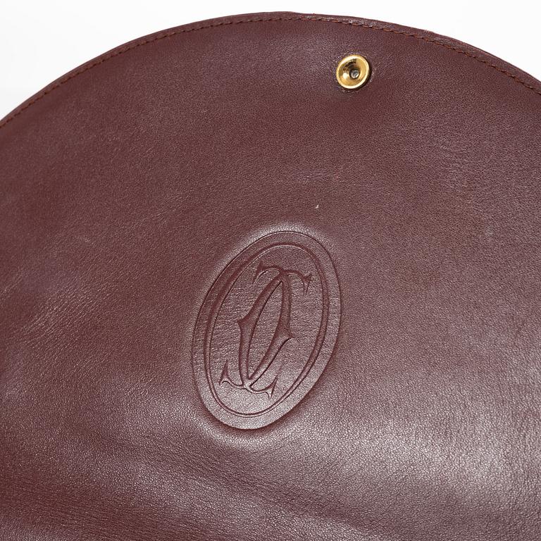 Cartier, A vintage leather bag.