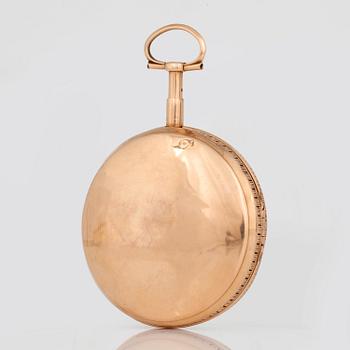 ROBERT ET COURVOISIER, fickur, 52,5 mm, kvartsrepeter,