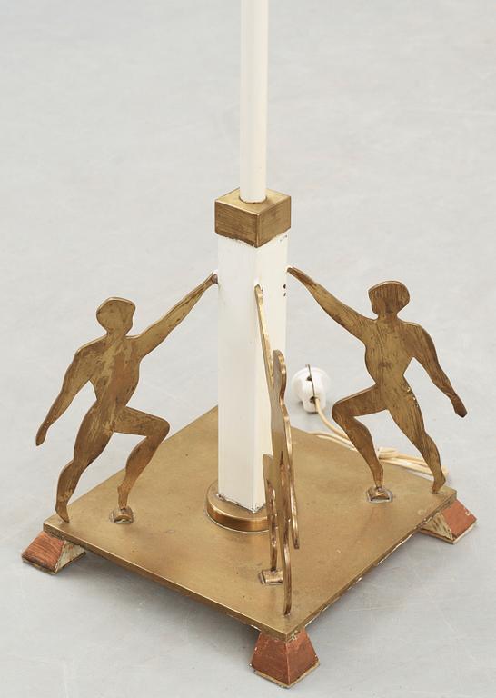 GOLVLAMPA, Sverige, 1940-tal. Signerad Birger O.