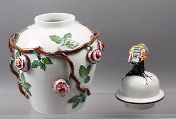 LOCKURNA, porslin, Rörstrand, 1900-tal.