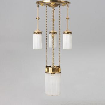 An early 20th century chandelier, Sweden.