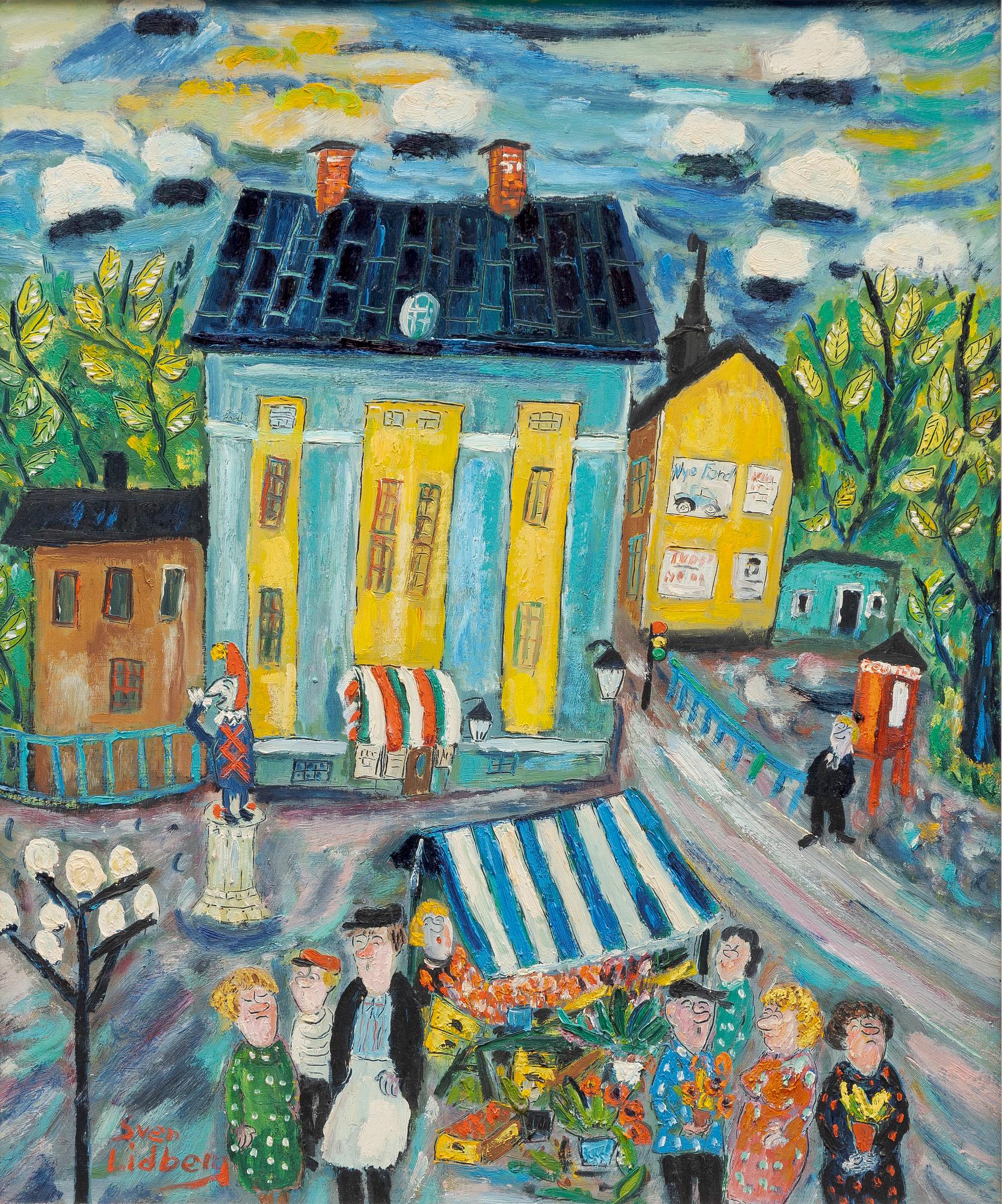 Sven Lidberg, Market trading.