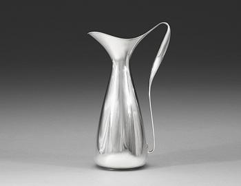 393. A Søren Sass sterling pitcher, Anton Michelsen, Copenhagen, probably 1950-60's.