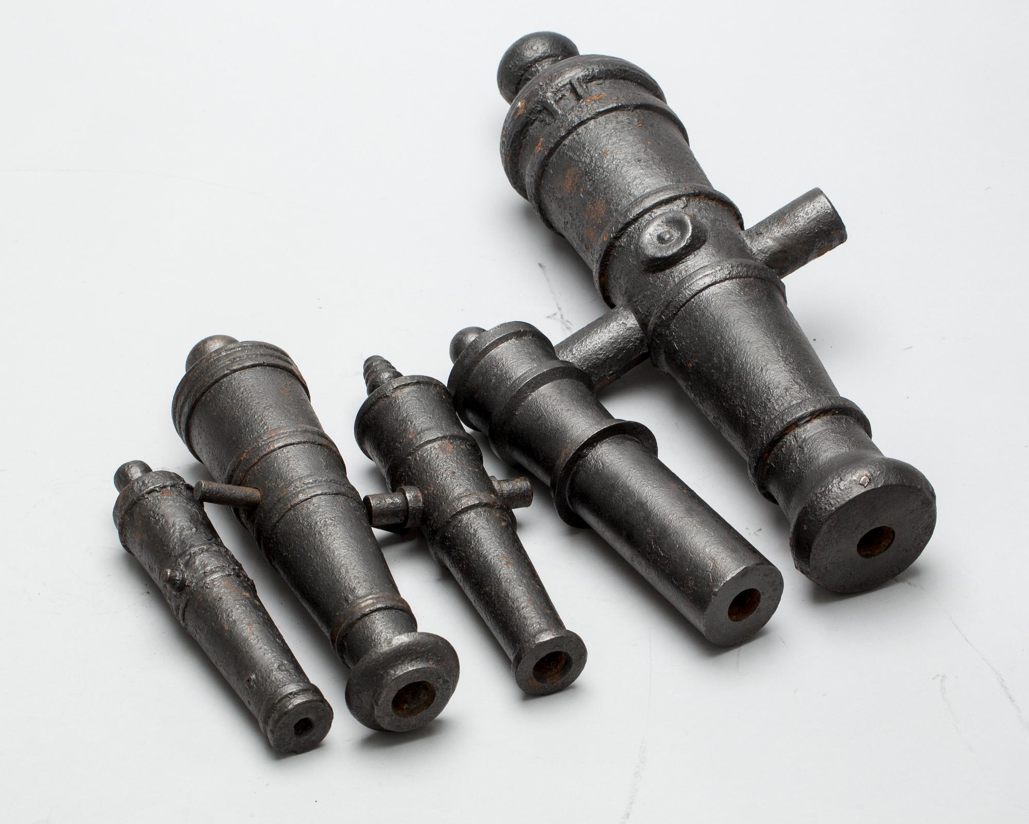 MODELLKANONER, 5 st.