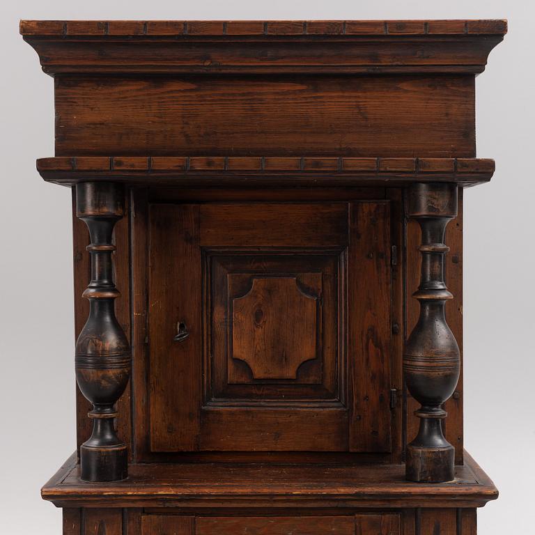 A cabinet, 18th Century.