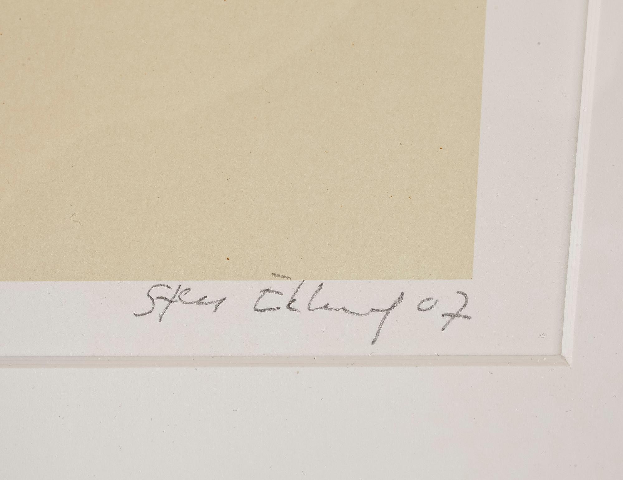 STEN EKLUND, färglitografi, signerad o numrerad 2/150.