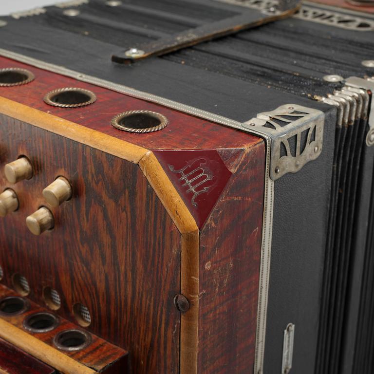 BANDONEON/BANDONIKA CONCERTINA, instrument, 1920/30-tal.