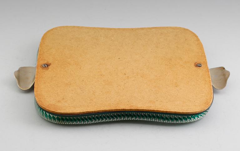 BRICKA, glas, venetiansk stil, 1900-talets mitt.