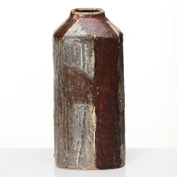 Carl-Harry Stålhane, a unique stoneware floor vase, Rörstrand, Sweden 1960.