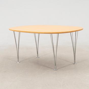Bruno Mathsson & Piet Hein, "Superelips" coffee table for Fritz Hansen, Denmark 2004.