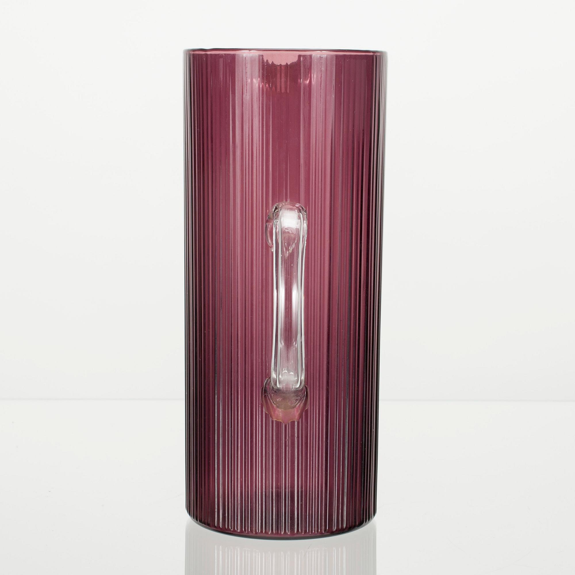 KANNA och SAFTGLAS, 6 st, modell 2065, design Tapio Wirkkala, Iittlala 1960-tal.