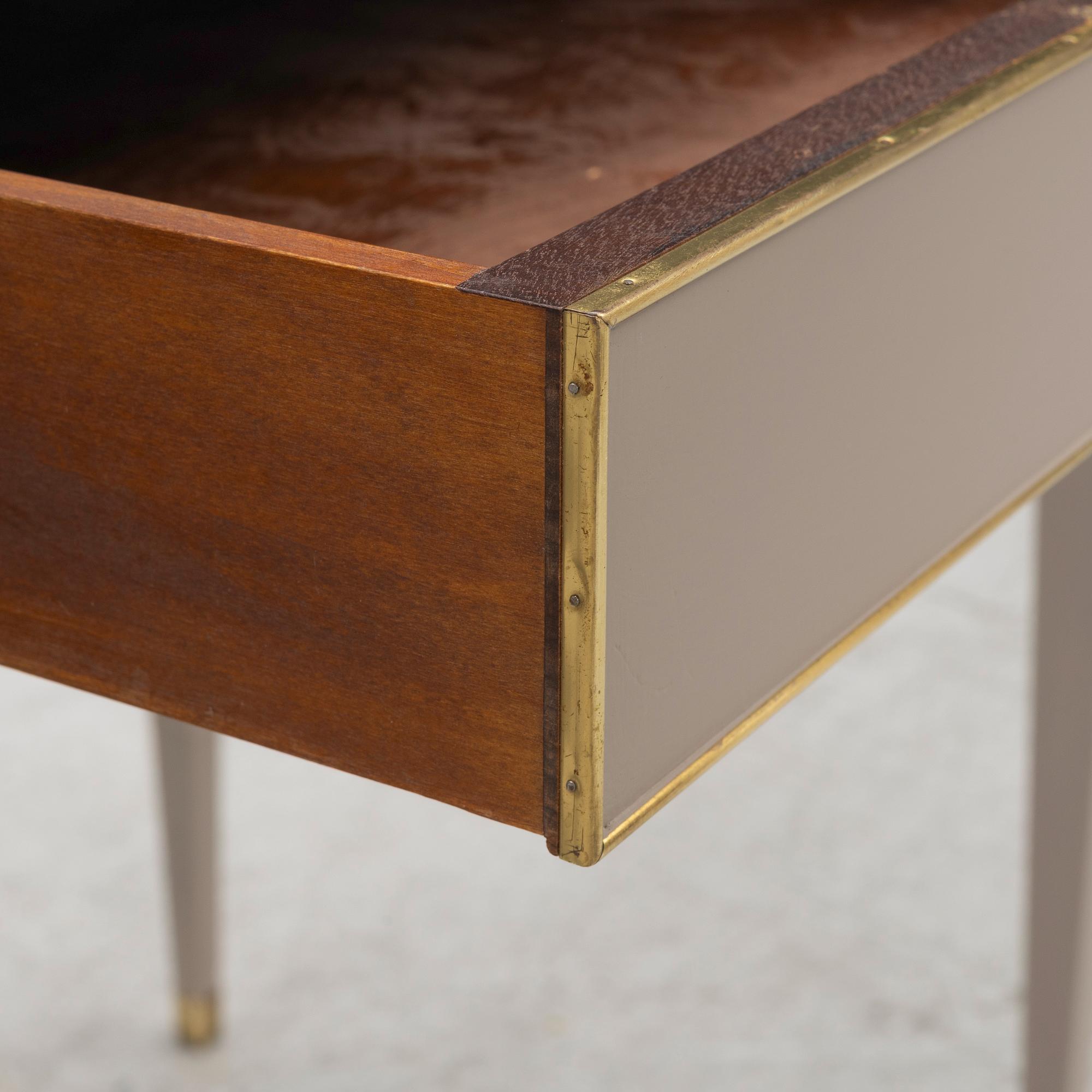 A Gustavian style ladies' writing desk, mid-20th century.