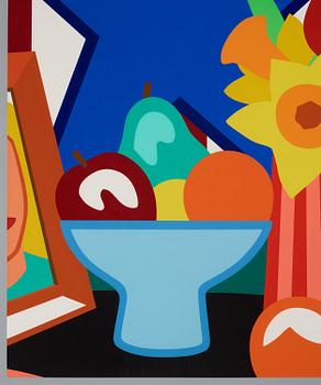 Tom Wesselmann, "Still Life with Blowing Curtain (Yellow)".