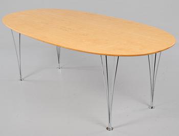 MATBORD, "Superellips", Bruno Mathsson och Piet Hein, Mathsson International, Värnamo, 1900-talets slut.