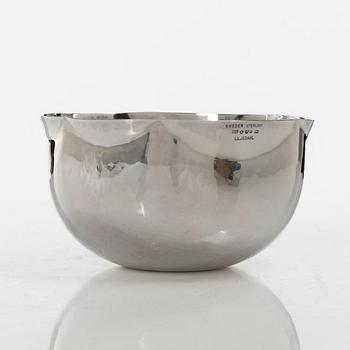 Bengt Liljedahl, A Swedish sterling silver bowl, Stockholm 1968.