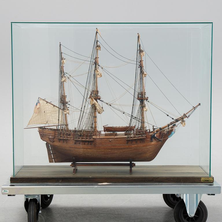 Skeppsmodell, "Bounty", 1900-talets andra hälft.