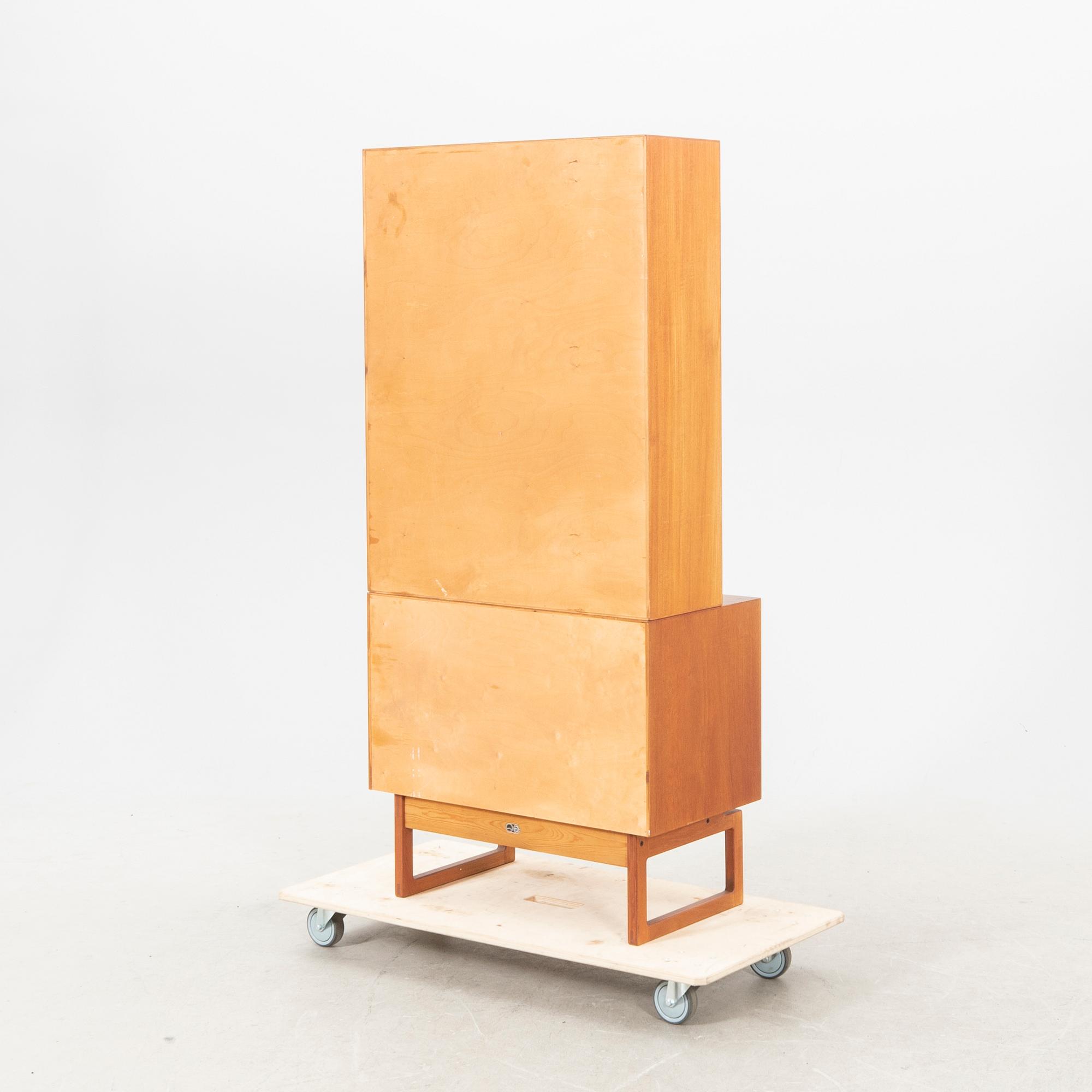 Arne Hovmand-Olsen, bokhyllor 2 dlr för Mogens Kold Danmark 1960-tal.