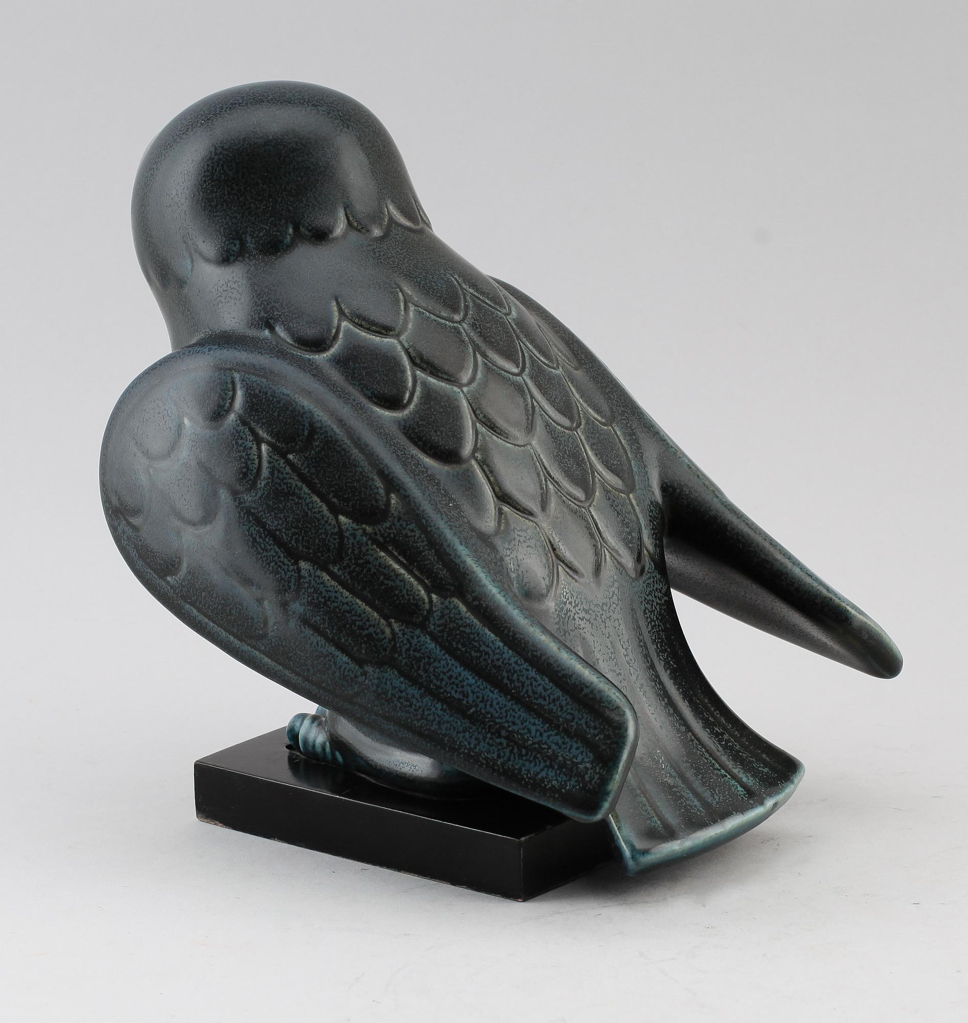FIGUR, stengods, Gunnar Nylund, Rörstrand.