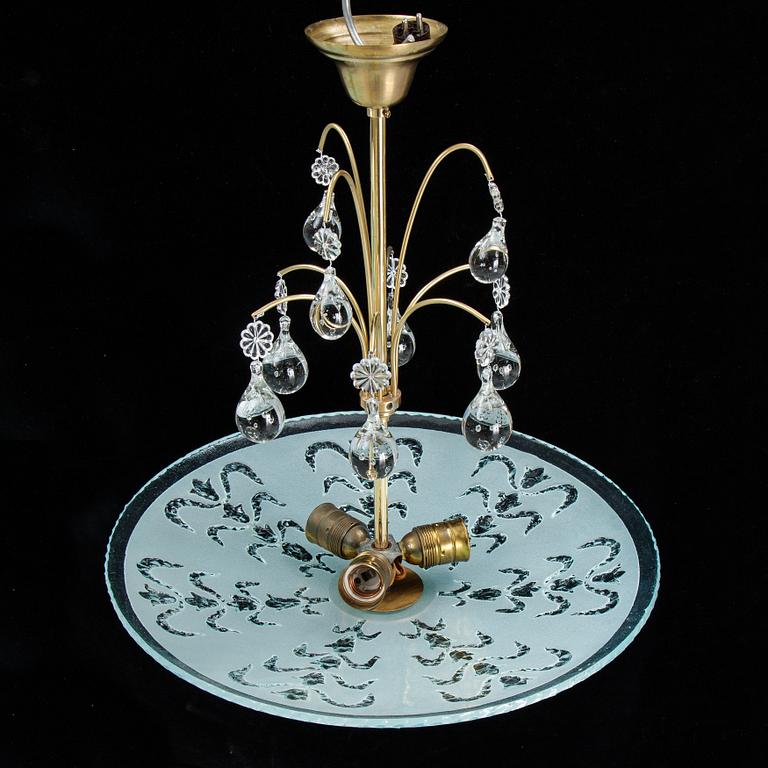 Taklampa, Swedish Modern, 1940-tal.