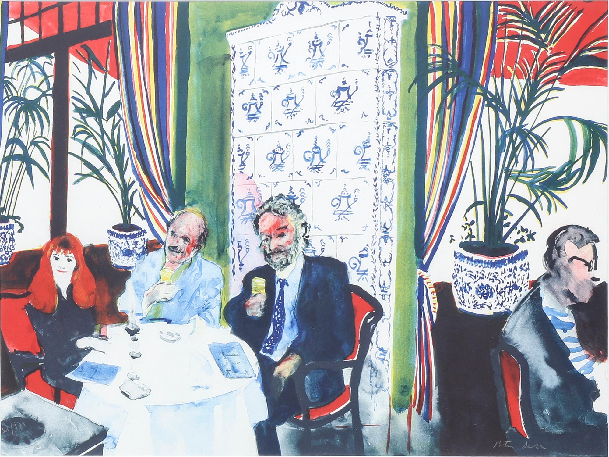 Peter Dahl, "At Restaurant Tennstopet".
