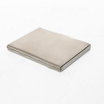 Cigarettetui, silver, GAB, Stockholm, 1951.
