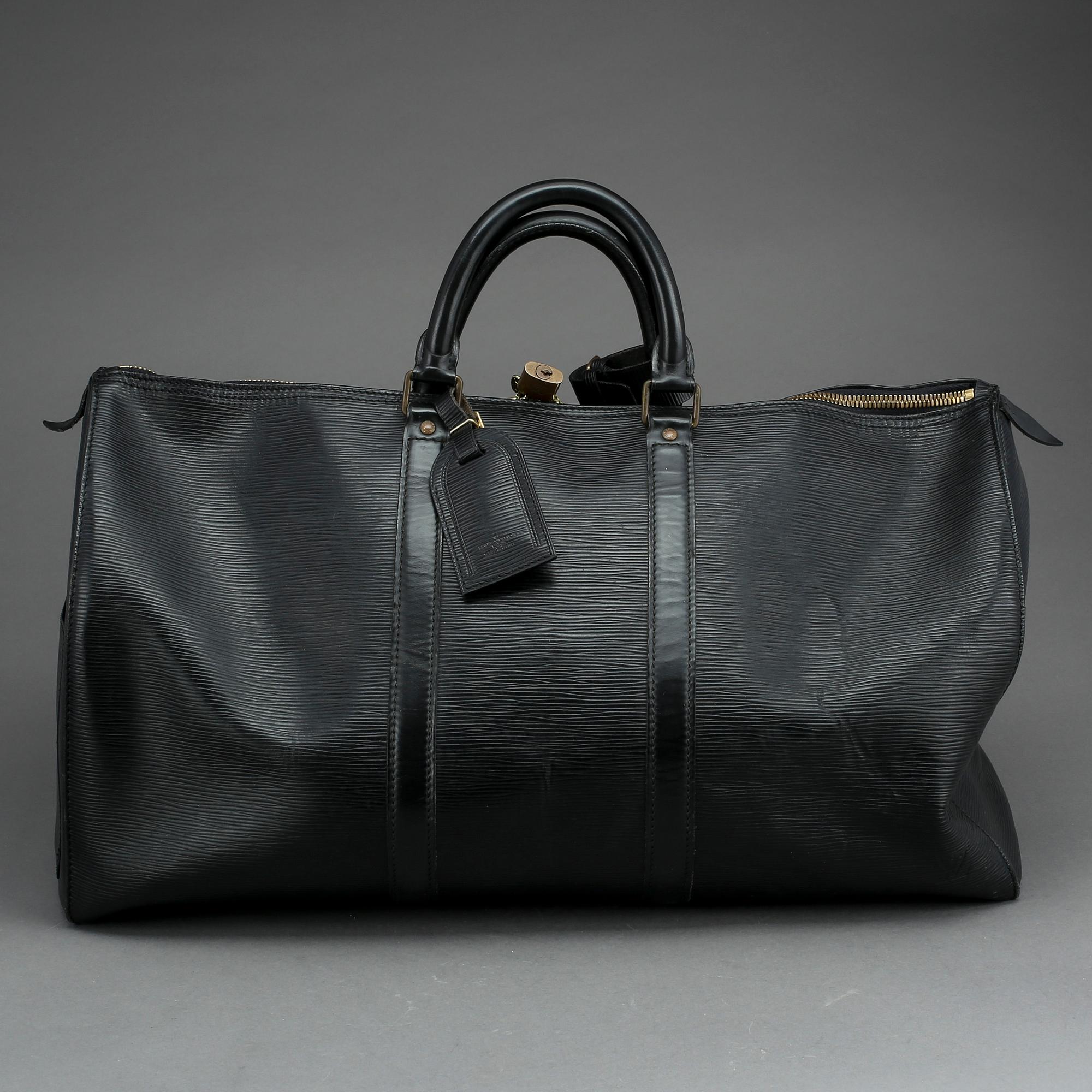 VÄSKA, "Keepall 50 Epi", Louis Vuitton, 1988.